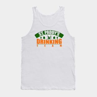 St.paddy drinking team (orange) Tank Top